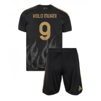 Juventus Randal Kolo Muani #9 Kolmas Peliasu Lasten 2026-27 Lyhythihainen (+ Lyhyet housut)